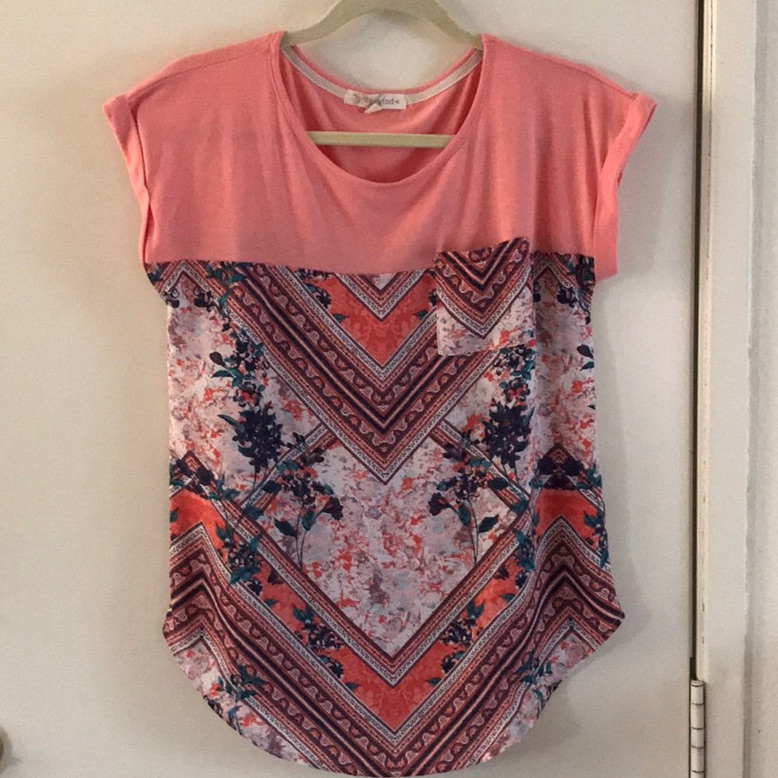 Rewind Women’s Short Sleeve Shirt, Size S